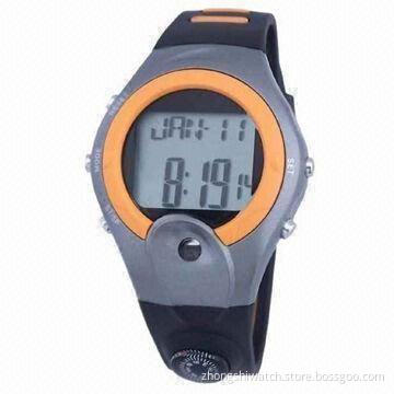 Digital Multifunction Sports Watch with Calorie Counter, Pulse Mode, Stopwatch Function